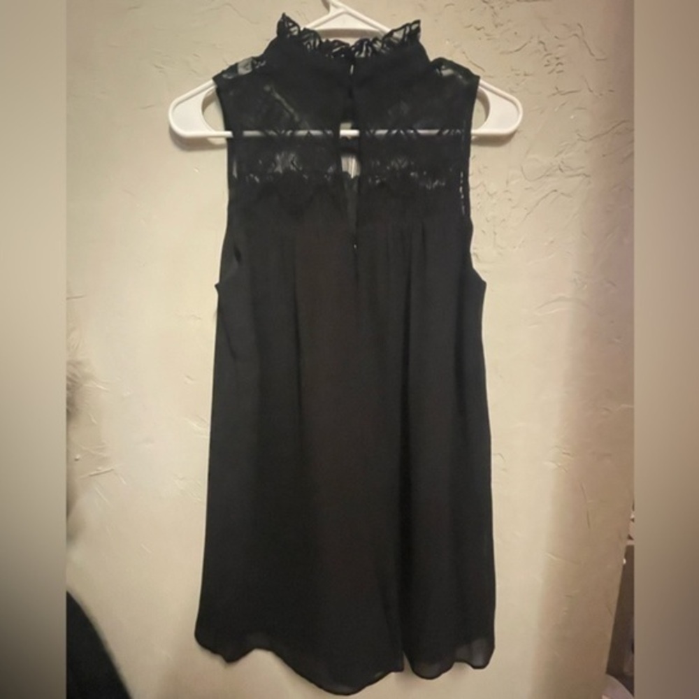 BCBGeneration Black Sleeveless Romper - size small